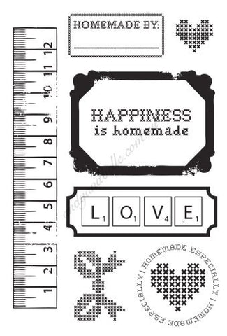Kaisercraft HOMEMADE Clear Acrylic Stamps 4X6 7 pc – Scrapbooksrus