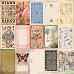 Kaisercraft MISS MATCH GOODIES  12X12 Specialty Paper - Scrapbook Kyandyland