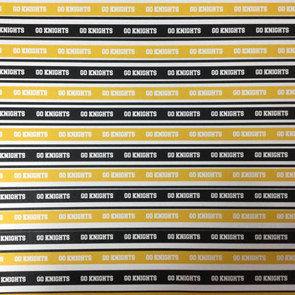 GOLDEN KNIGHTS Stripe 12&quot;X12&quot; Custom Travel Cardstock Sheet LV @Scrapbooksrus