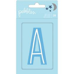 Pebbles SPECIAL DELIVERY Boy Alphabet Cards 28pc - Scrapbook Kyandyland