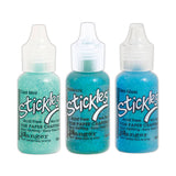 Ranger STICKLES BLUES PURPLES .5oz Glitter Glue Scrapbooksrus