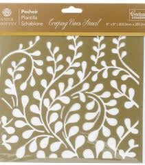 Couture Creations Anna Griffin CREEPY VINES Stencils 8” x 8” Scrapbooksrus