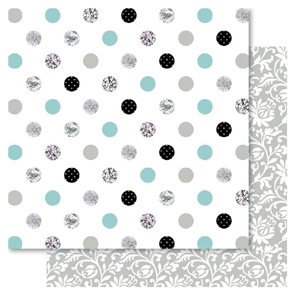 Bella! New York DOTTI 12x12 Scrapbook Paper