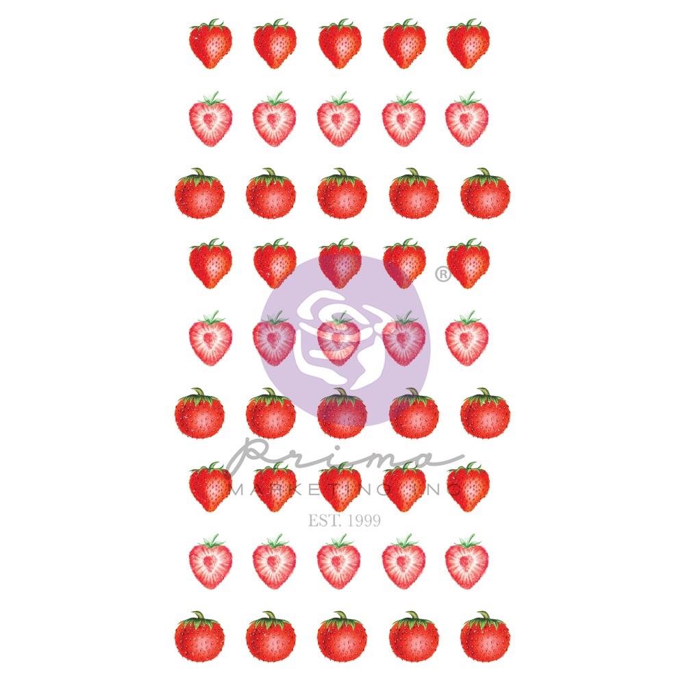 Prima Strawberry Milkshake PUFFY STICKERS 45pc