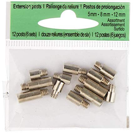 Pioneer EXTENSION POSTS 12pc. Scrapbooksrus