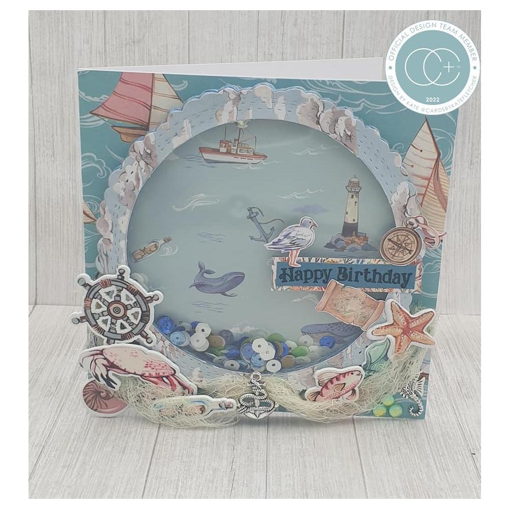 Craft Consortium OCEAN TALE Wood Shapes 10pc