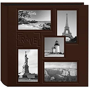 Pioneer BROWN TRAVEL 12"X12" Leather Album