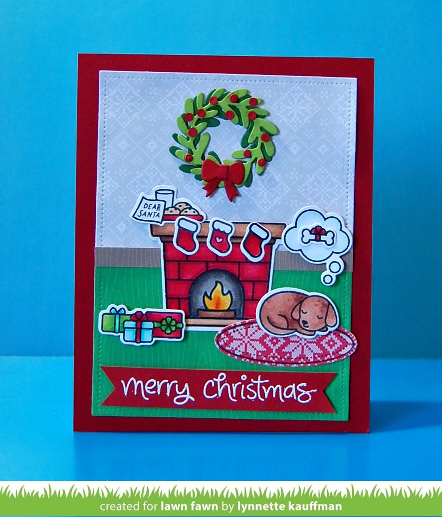 Lawn Fawn CHRISTMAS DREAMS Samples @scrapbooksrus