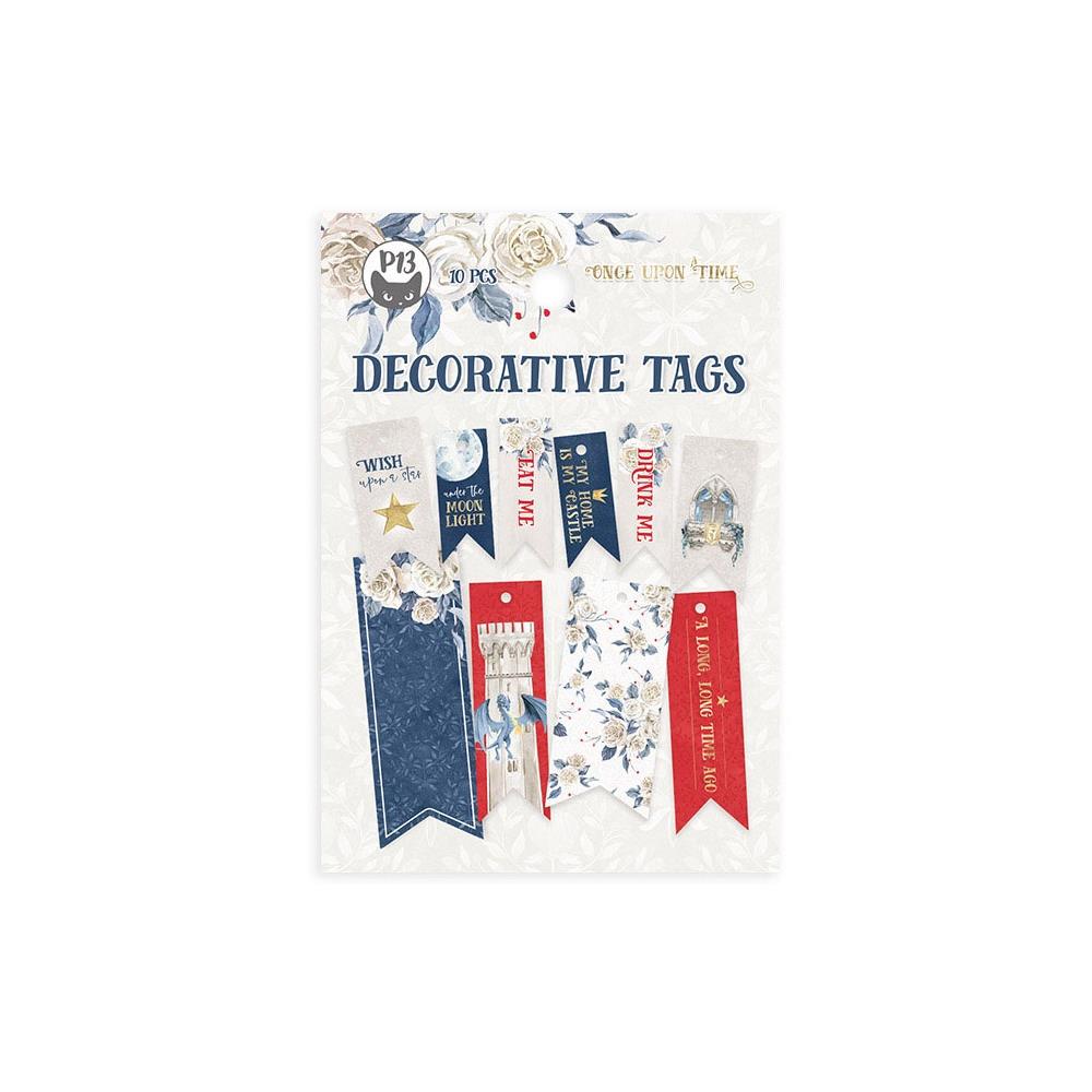 P13 Once Upon A Time DECORATIVE TAGS 10pc