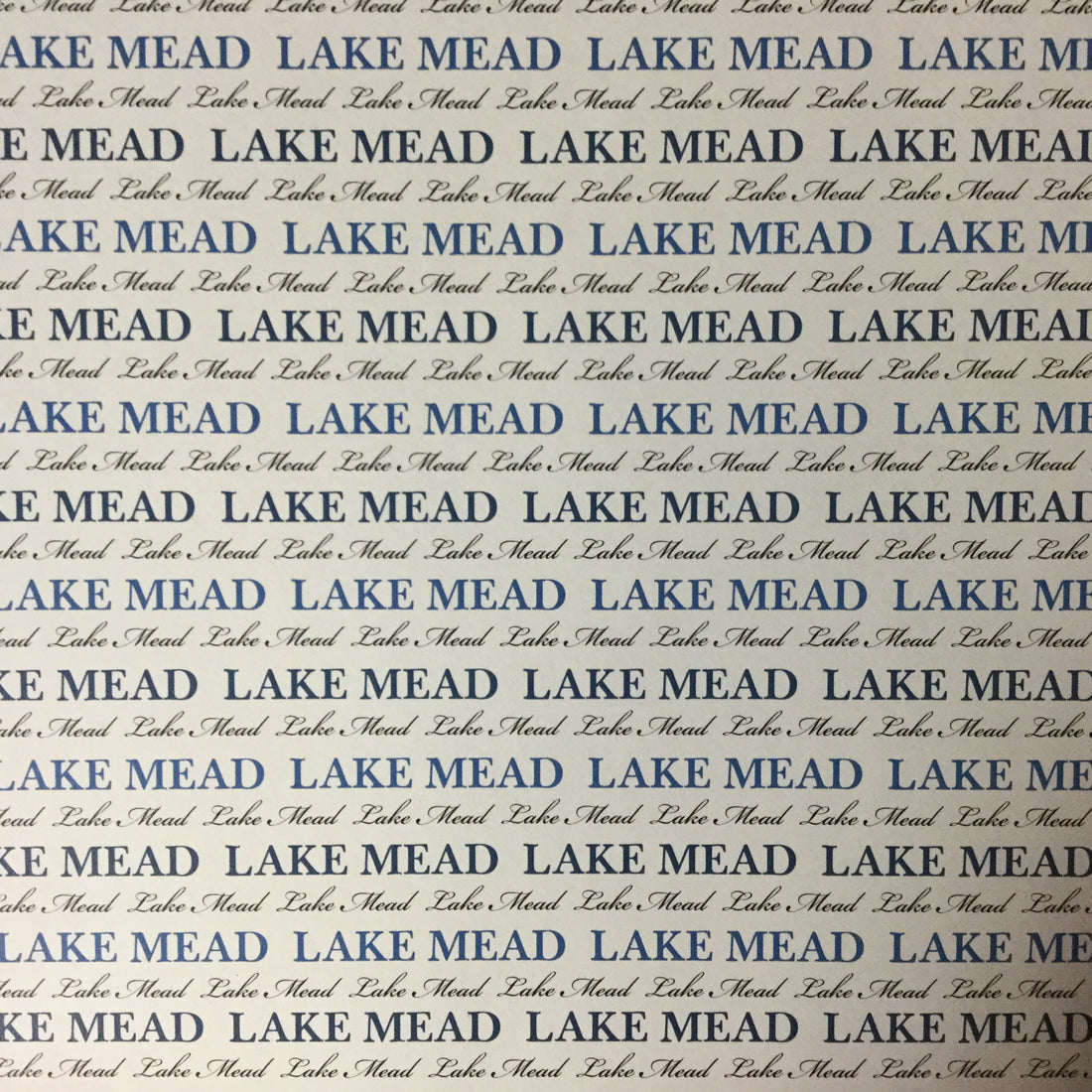 LAKE MEAD Pride 12x12 Scrapbook Paper Scrapbooksrus