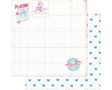 Webster's Pages SWEET ROUTINE Paper Kit 8pc B
