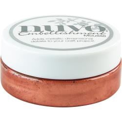 Nuvo Embellishment Mousse PERSIAN RED 2.2oz Scrapbooksrus