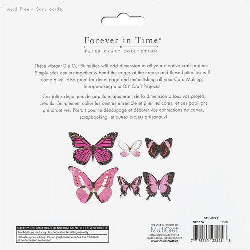 Forever in Time BUTTERFLY Dic Cuts 33pc