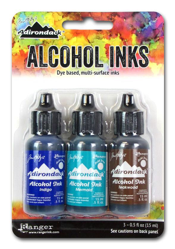 Ranger Tim Holts Alcohol Ink MARINER .5fl oz 3 pack Scrapbooksrus