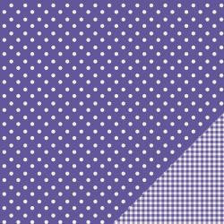 Pebbles Basic POLKA DOTS 12&quot;X12&quot; Cardstock Paper - Scrapbook Kyandyland