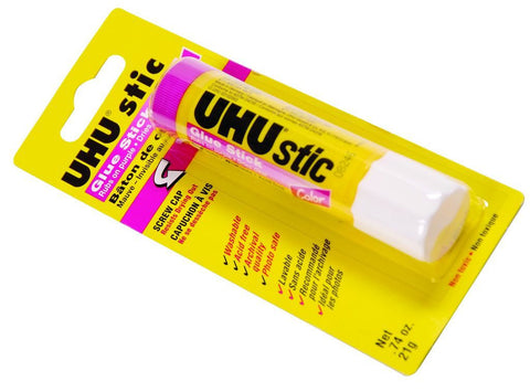 UHU Stic Rubs On Purple Glue Stick 1.41oz