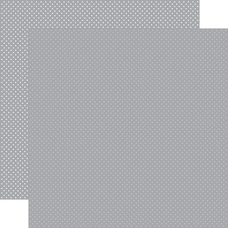 Carta Bella GREY DOTS 12&quot;X12&quot; Scrapbook Paper