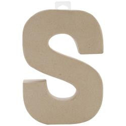 Darice Paper Mache Alphabet Letters Q-U 5.5&quot;X8&quot;