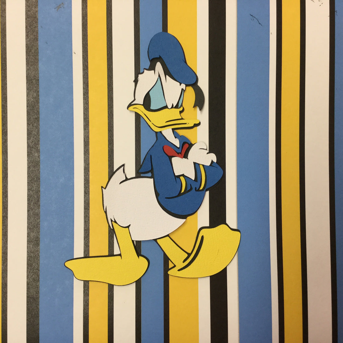 Disney DONALD DUCK Custom Die Cut Scrapbooksrus