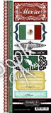MEXICO KIT #1 Sightseeing Discover Travel Scrapbook Paper Stickers - Scrapbooksrus