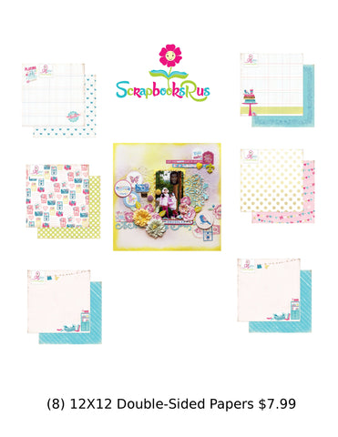 Webster's Pages SWEET ROUTINE Paper Kit 11pc